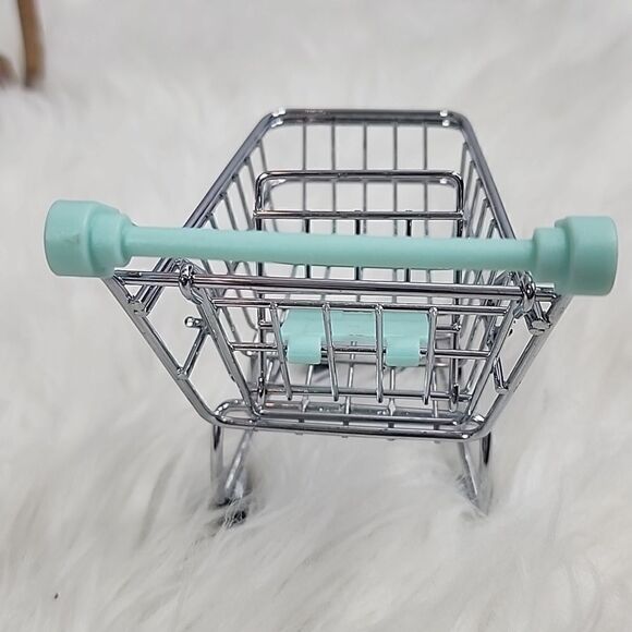 Mini Shopping Cart with Rolling Wheels - Picture 5 of 11